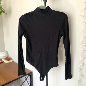 Abound black turtleneck bodysuit